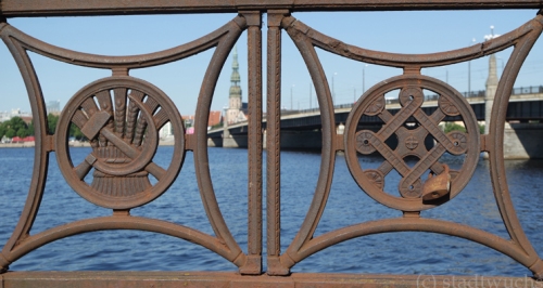 Riga Daugava alte Symbole UdSSR